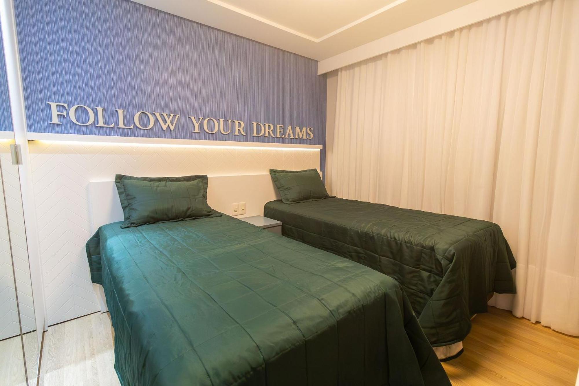 Varandas Do Atlantico 101A - Excelente Apartamento Em Condominio De Luxo A Beira Mar - Piscina Climatizada - Academia - Bombinhas Luaran gambar