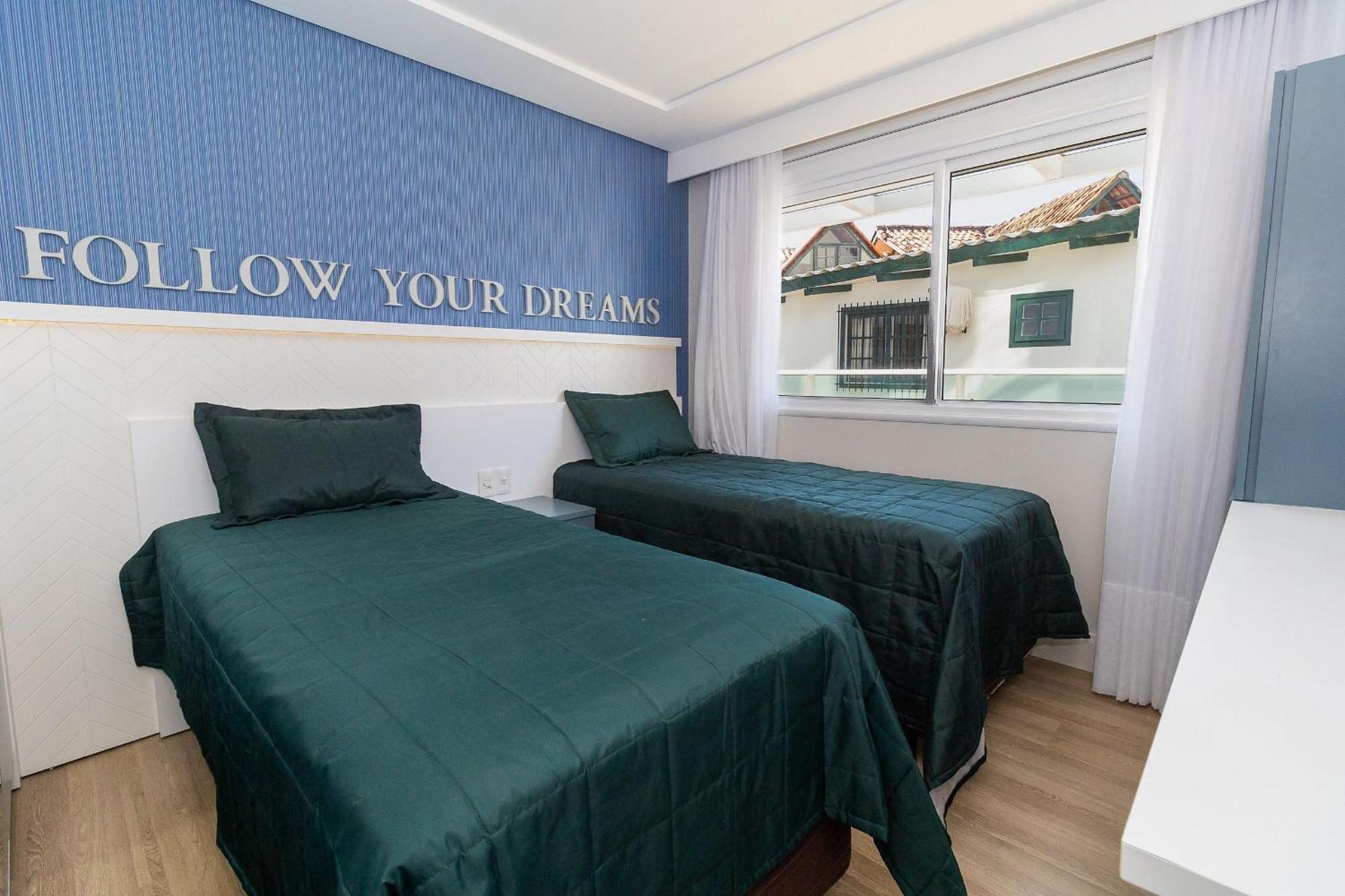 Varandas Do Atlantico 101A - Excelente Apartamento Em Condominio De Luxo A Beira Mar - Piscina Climatizada - Academia - Bombinhas Luaran gambar