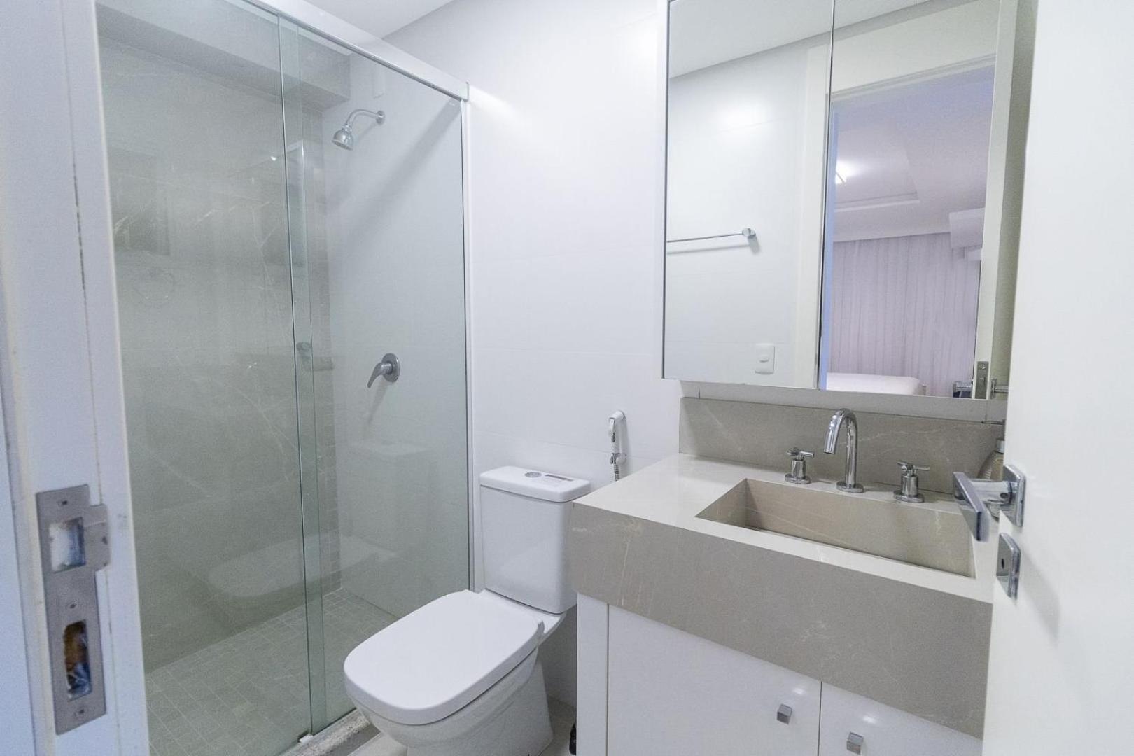 Varandas Do Atlantico 101A - Excelente Apartamento Em Condominio De Luxo A Beira Mar - Piscina Climatizada - Academia - Bombinhas Luaran gambar