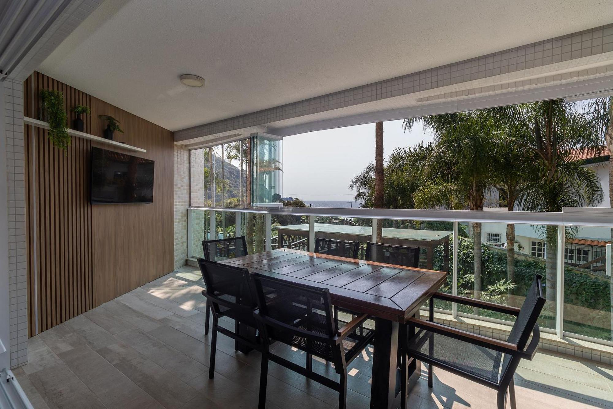 Varandas Do Atlantico 101A - Excelente Apartamento Em Condominio De Luxo A Beira Mar - Piscina Climatizada - Academia - Bombinhas Luaran gambar