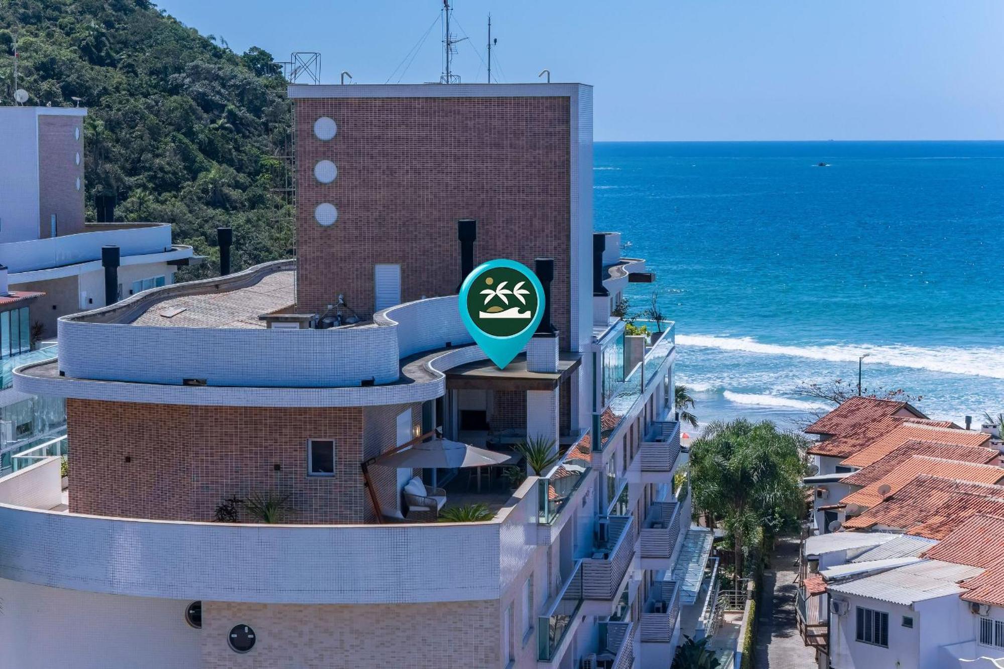 Varandas Do Atlantico 101A - Excelente Apartamento Em Condominio De Luxo A Beira Mar - Piscina Climatizada - Academia - Bombinhas Luaran gambar
