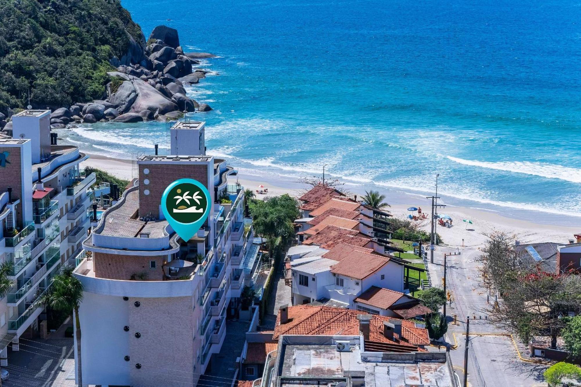 Varandas Do Atlantico 101A - Excelente Apartamento Em Condominio De Luxo A Beira Mar - Piscina Climatizada - Academia - Bombinhas Luaran gambar